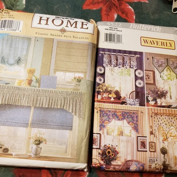 🌼Shades and valance patterns. - Picture 6 of 6